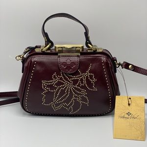 PATRICIA NASH ANTICA STUDDED SATCHEL